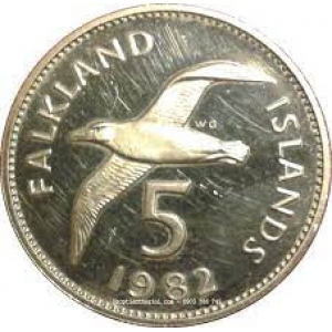  Đồng 5 xu – đảo Falkland 